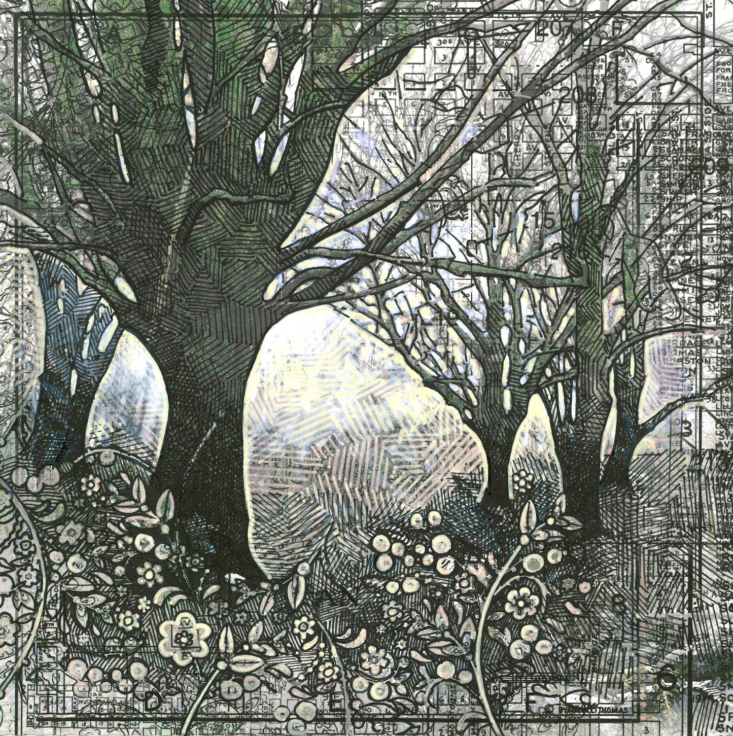 Sacred Grove Sketch 1: Grandmother Tree