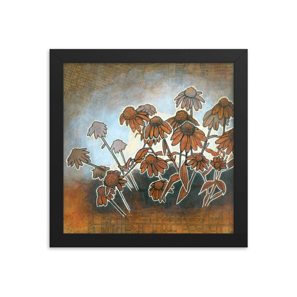 Echinacea Mini Framed Print