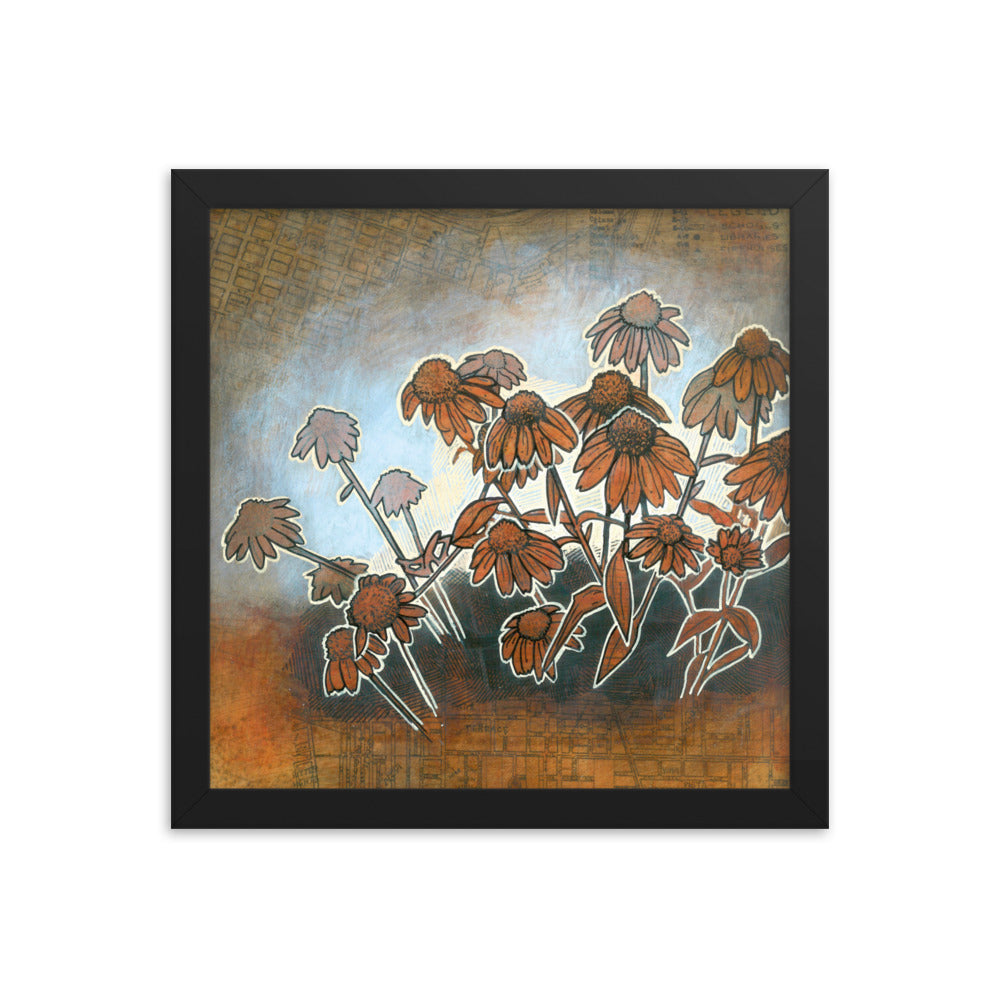 Echinacea Mini Framed Print