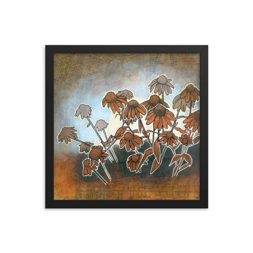 Echinacea Mini Framed Print