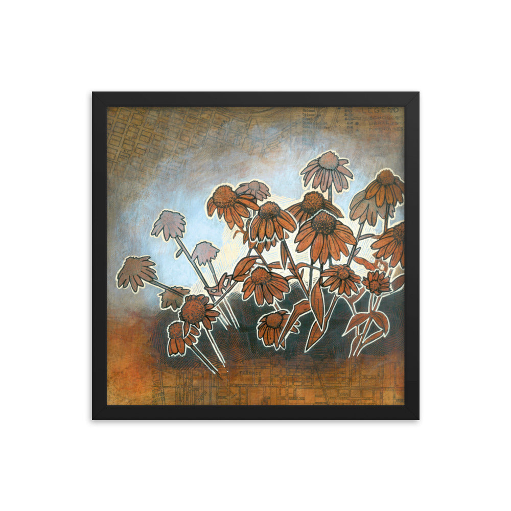 Echinacea Mini Framed Print