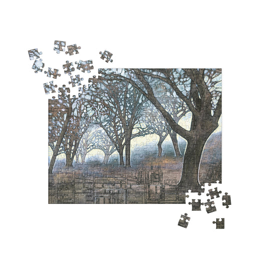 Oaken Path Study #5 Jigsaw puzzle